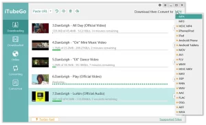 iTubeGo YouTube downloader